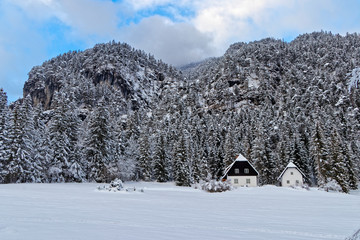 Hinterstoder Winterlandschaft