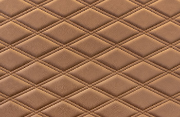 Brown leather upholstery texture
