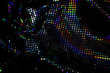 Holographic Sequin Rainbow Shiny Material Background