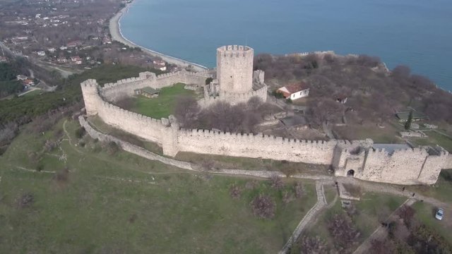 The castle of Platamonas, Medieval fortress in south Pieria.