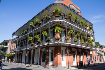 Fototapeta premium French Quarter (Quartiere Francese), New Orleans (USA)