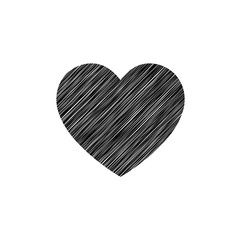 Black Pen Heart