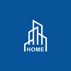 Fototapeta premium Architecture home building logo design