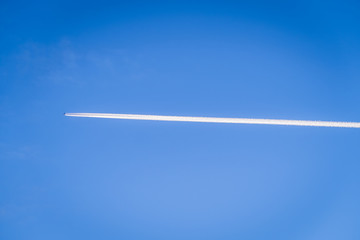blue angel jet in the sky
