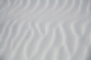 Fototapeta na wymiar White Sand