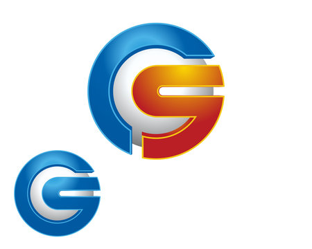 S cs gs modern technology logo