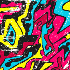 psychedelic graffiti grunge pattern texture illustration