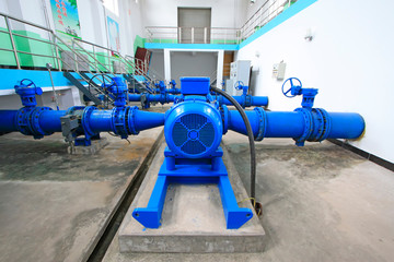 Water supply pump station of mechanical equipment