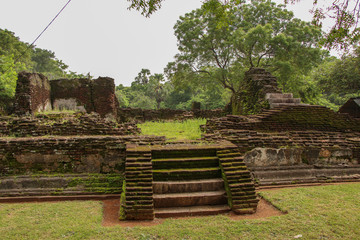 Ruins of Old Palace at Polonnaruwa Sri Lanka