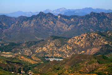 Fototapeta na wymiar mountain scenery is in a geological park