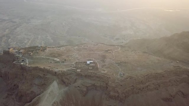 top view masada shot