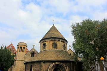 Fototapeta na wymiar dome church in sidney street, Cambridge, England