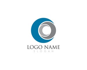 circle logo vector template