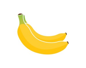 Banana logo vector illustration