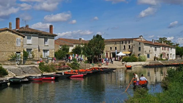 Coulon, Marais Poitevin, poitevin marshes, Vend&eacute;e,France 
