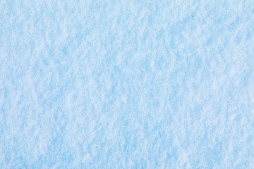 Snow and ice crystal background or texture of Russian park of forest. The white snow surface of the drift