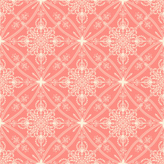 Vector flower seamless pattern background. Elegant texture for backgrounds. Classical luxury old fashioned floral ornament, seamless texture for wallpapers, textile, wrapping.