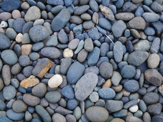 pebbles on the beach
