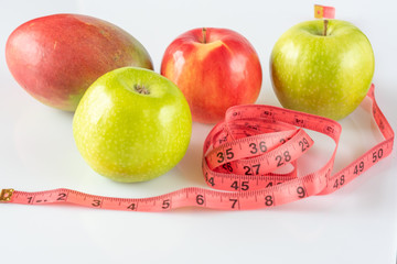 Diet with tropical fruits