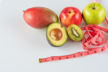 Diet with tropical fruits