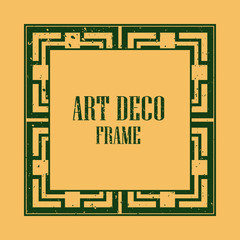 Art Deco Vintage Frame