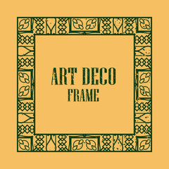 Art Deco Vintage Frame