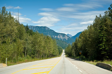 Strasse, British Columbia, Kanada