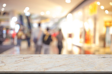 Abstract blur image of People walking at shopping mall or exhibition hall with bokeh for background usage .