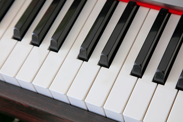 Electric piano keys
