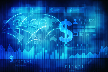 2d rendering Dollar symbol 