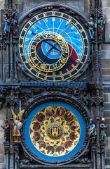 Fototapeta na wymiar astronomical clock prague
