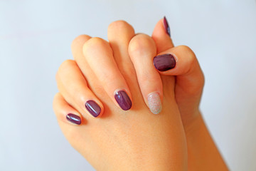 women's nail art