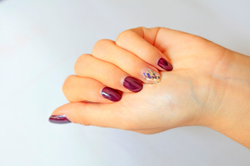 women's nail art