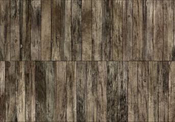 wooden plank floor