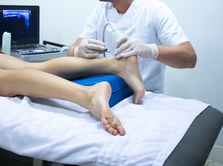 Obraz premium Physiotherapy medical clinic