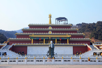 ancient China temple landscape architecture