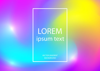 Obraz premium Liquid Color Background Design.Gradient abstract poster, vector .Abstract blurry texture . 