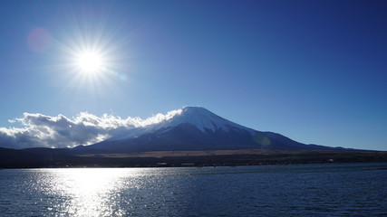 富士山　山中湖