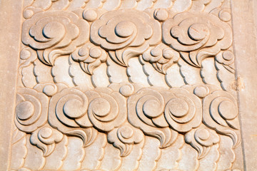 Clouds carved in stone