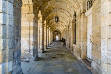 Architecture in Santiago de Compostela, Spain