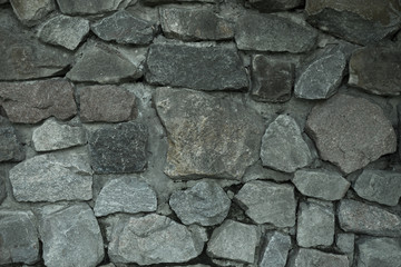 large grey stone wall texture