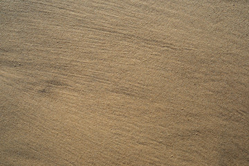 sand pattern texture on the beach