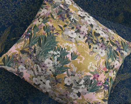 Illustration florale - Coussin