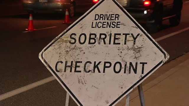 DUI Checkpoint / Drivers License Checkpoint