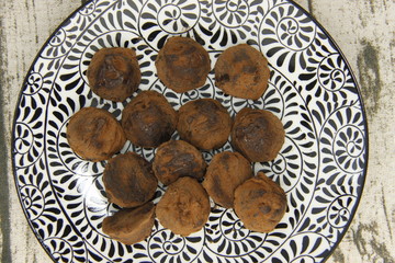 Truffes au chocolat