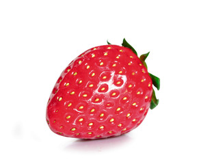 Strawberry isolated on white background.