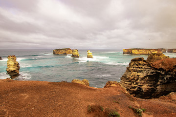 Fototapeta premium Warrnambool Beach Rock Formations