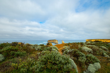 Loch and Gorge on The Great Ocean Drive in Australia