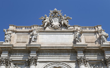 Trevi Fountain in Rome, Italy
