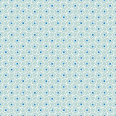Blue starry interconnected pattern background